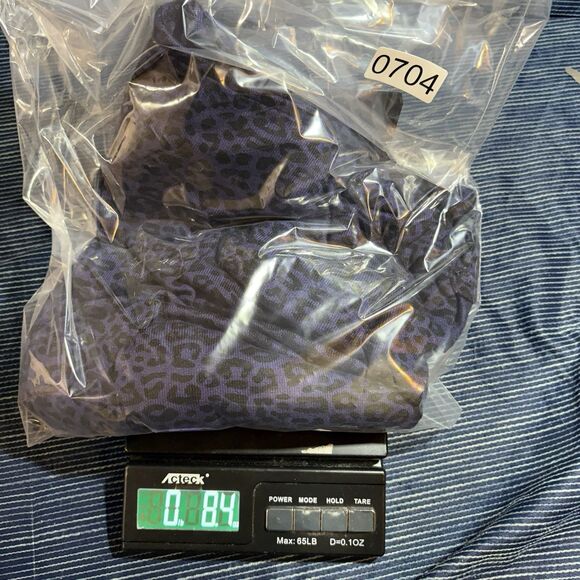 Mario Serrani Italy Women’s L Purple Black Animal Print Sweater Long Sleeve - Picture 6 of 6